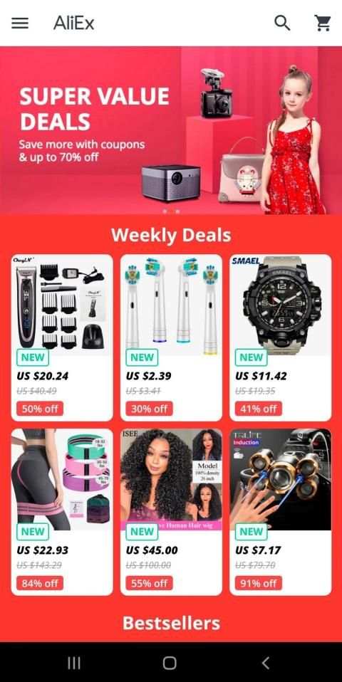 AliExpress Super Deals screenshot 2