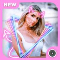 Spiral Effect - 3D Neon Photo Editor on 9Apps