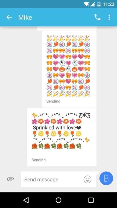 Love Art - Emoji Keyboard स्क्रीनशॉट 5