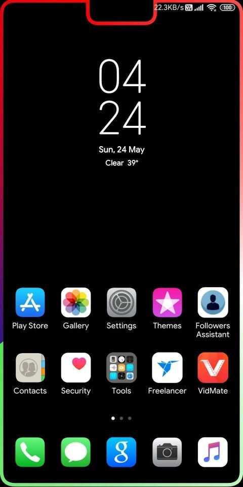Border Light Live wallpaper screenshot 2