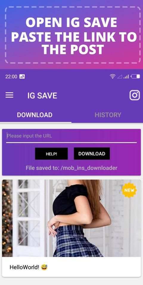 IG SAVE : Automatic Download-Images-Videos-Status screenshot 3
