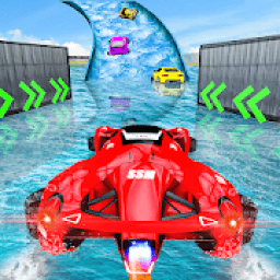 Water Car Racing Stunts 2020 आइकन