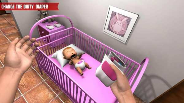 Mother Simulator 3D: Real Baby Simulator Games स्क्रीनशॉट 5