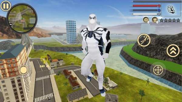 Amazing Spider Rope Hero Gangster Crime Voice City स्क्रीनशॉट 4