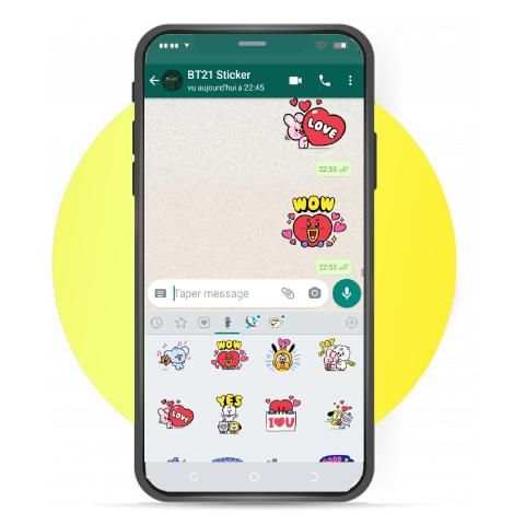 BT21 Sticker for WhatsApp screenshot 6
