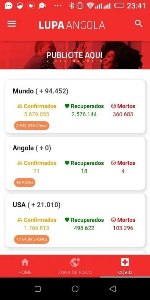 Lupa Angola स्क्रीनशॉट 5