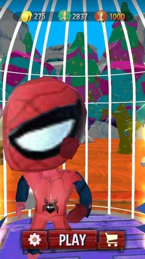 Spiderman Running Game screenshot 3