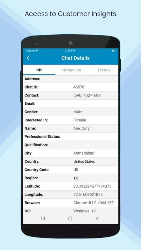 ICE Live Chat screenshot 2