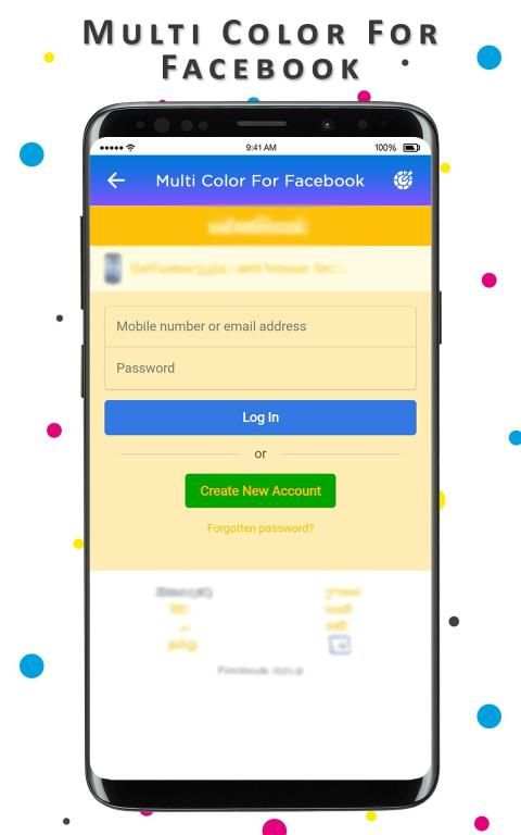 Multi Color For Facebook скриншот 3