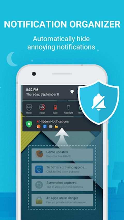 CM Security & 360 Security - Antivirus, Cleaner screenshot 2