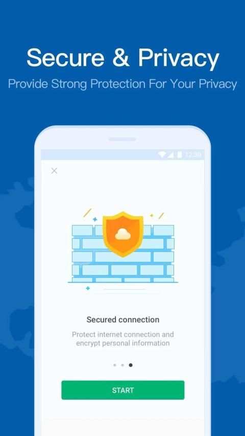 Hi VPN Free VPN Proxy Server, Hotspot VPN Service screenshot 1