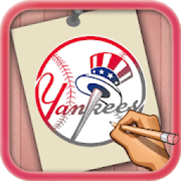 Drawing Logo Baseball MLB आइकन