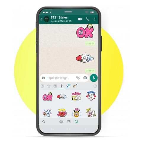 BT21 Sticker for WhatsApp screenshot 5