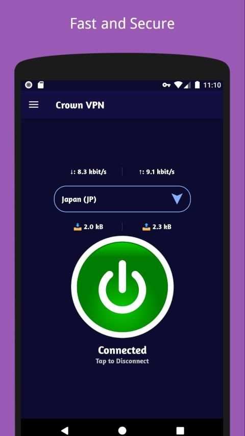 VPN Private Proxy - Fast and Secure (Crown VPN) screenshot 2