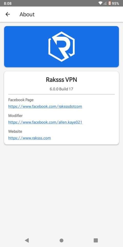 Raksss VPN screenshot 1
