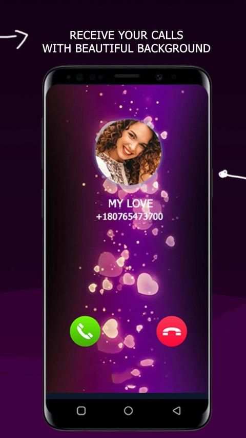 Light Color Call Screen Theme - caller screen screenshot 4
