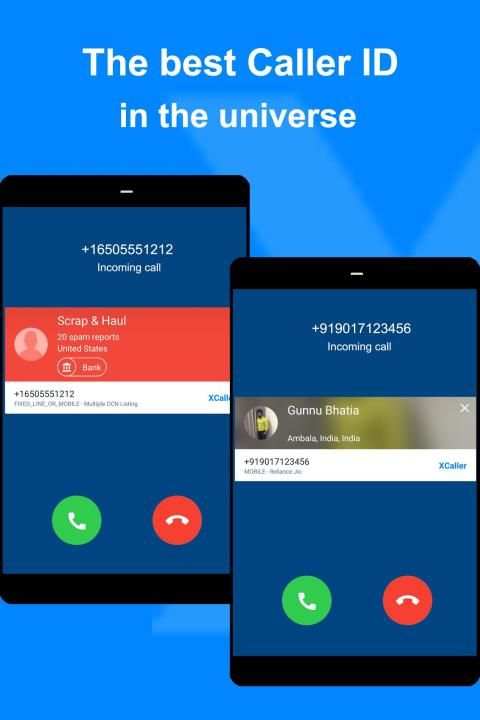 Caller ID & Call Recorder & Caller name - XCaller скриншот 8