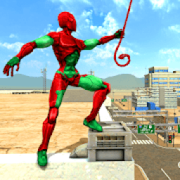 ikon Mutant Spider Rope Hero : Flying Robot Hro Game