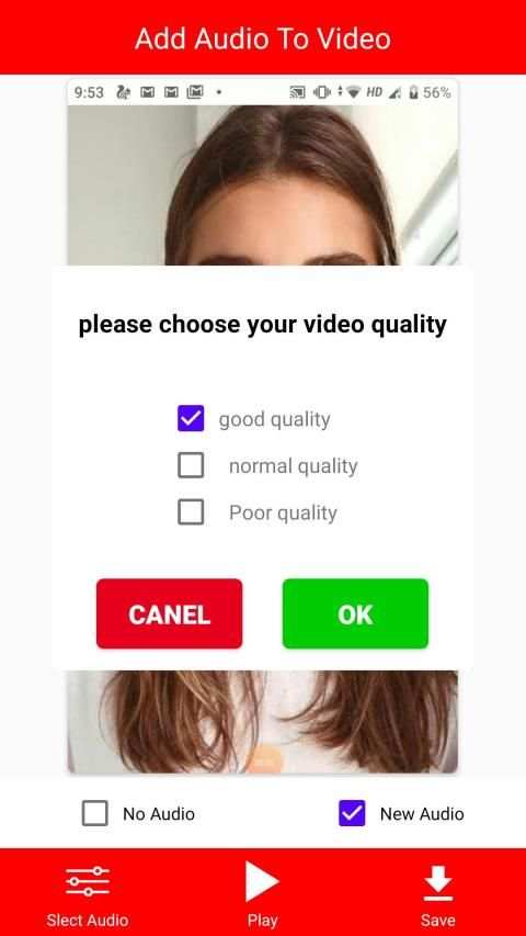 Add Audio to Video (Replace Audio to Video) स्क्रीनशॉट 2
