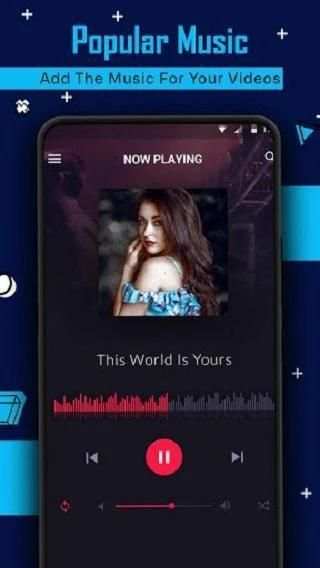 Animation Effect Video Maker With Music स्क्रीनशॉट 3
