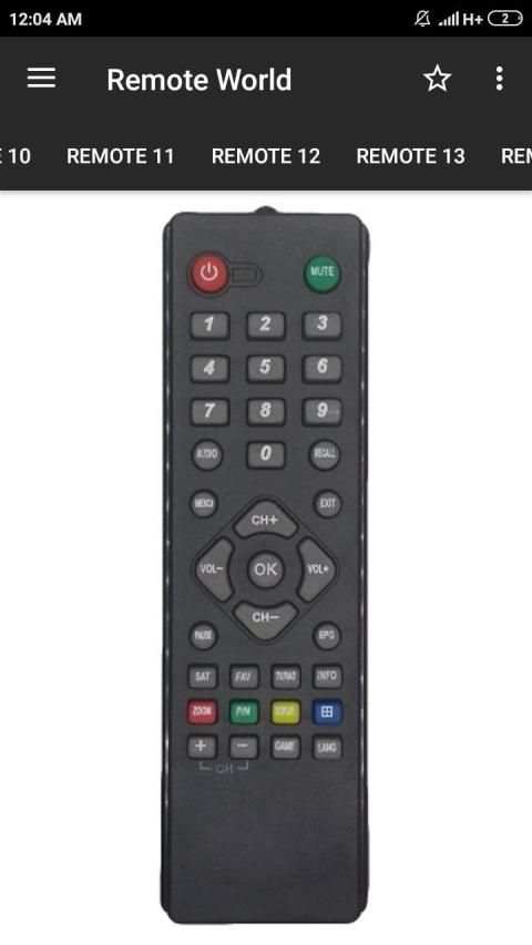 DD Free Dish Remote Control (36 in 1) screenshot 6