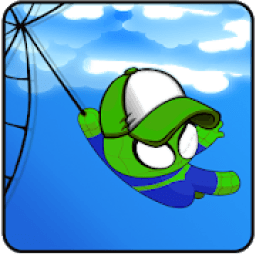 Spider stick Man - stickman hook आइकन