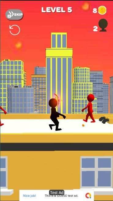 Stickman Sniper Shooter 3D screenshot 1