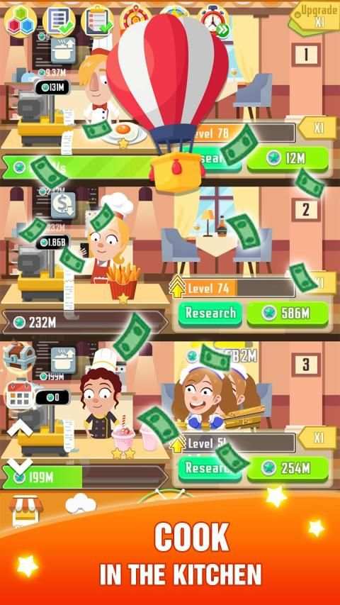 Idle Diner - Fun Cooking Game screenshot 1