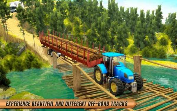 Heavy Tractor Trolley Cargo Simulator 2020 screenshot 7