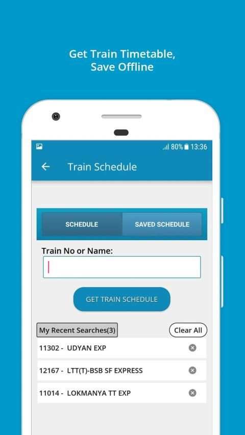 Indian Rail Train Info screenshot 4