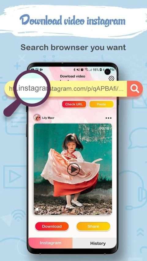 Download video on social screenshot 1