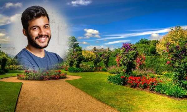 Beautiful Photo Frame Garden Photo Frame app स्क्रीनशॉट 3