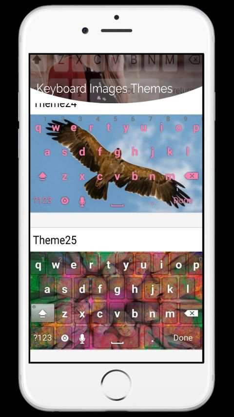 Keyboard images themes screenshot 1