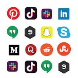All social media & social network in 1 app