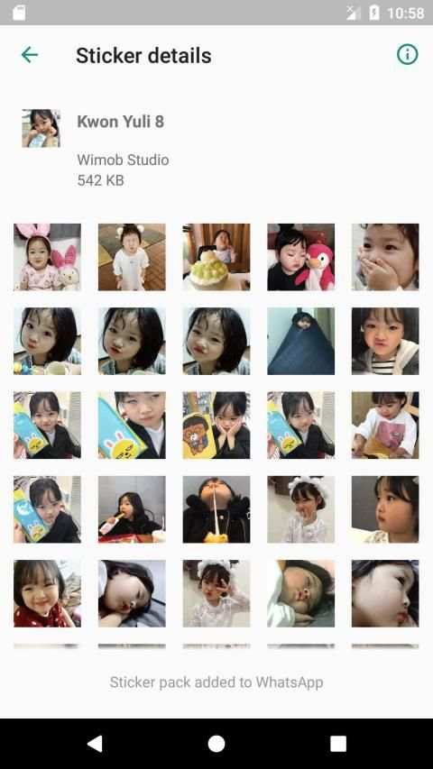 Sticker Wa Kwon Yuli Lucu for WAStickerApps स्क्रीनशॉट 3
