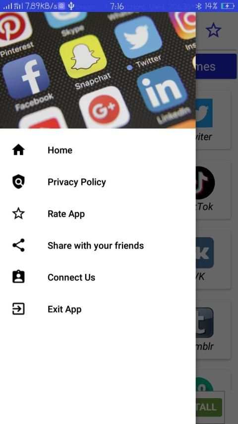 All Social Media and Social Network list screenshot 6