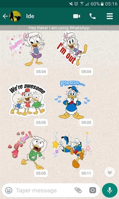 Cute Duck Stickers For Whatsapp screenshot 3