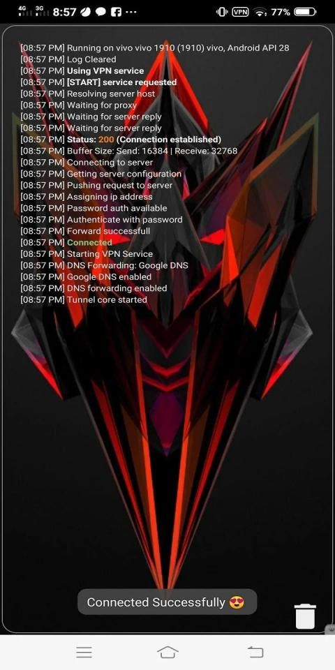 HasteVPN Core II स्क्रीनशॉट 4