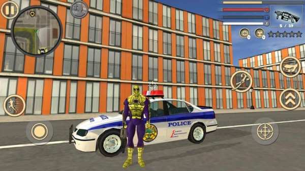 Spider Rope Hero Frog Strange Ninja Gangster Crime screenshot 4