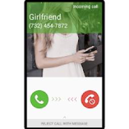 Fake call girlfriend prank