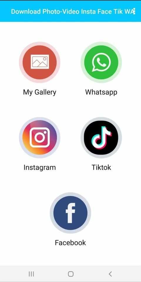 Download Photo-Video Tiktok, Facebook Insta, WA स्क्रीनशॉट 10
