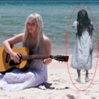 Ghost in Photo Prank