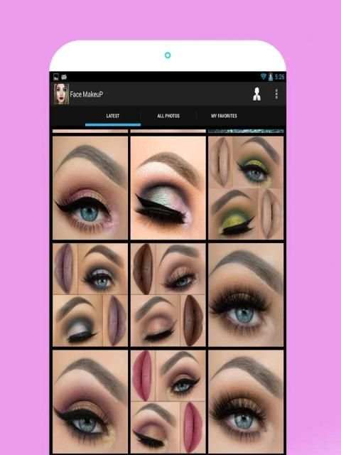 Face Makeup Pictures स्क्रीनशॉट 3