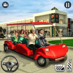 Shopping Mall Radio Taxi: Car Driving Taxi Games