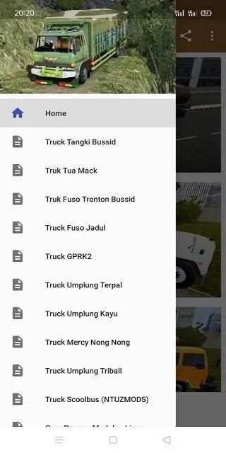 Mod Truck Tua Bussid screenshot 3
