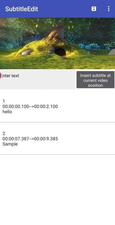 SubEdit - Edit, create, synchronize subtitles स्क्रीनशॉट 5