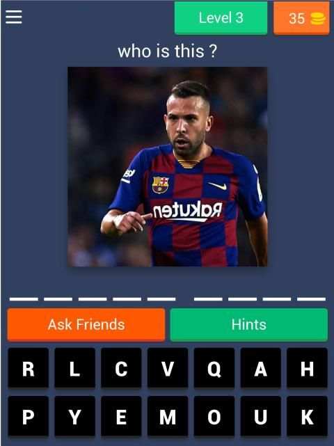 Guess the Football Player स्क्रीनशॉट 1