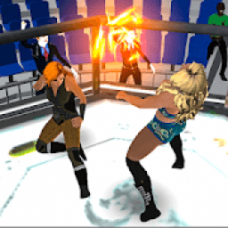 Bad Women Wrestling Rumble Game| Backyard Fighting आइकन