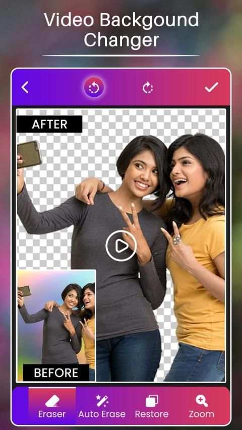 Video Background Changer स्क्रीनशॉट 4