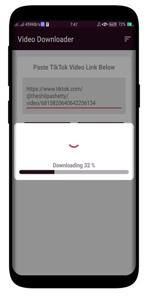 TikTok Video Downloader - No Watermark स्क्रीनशॉट 4